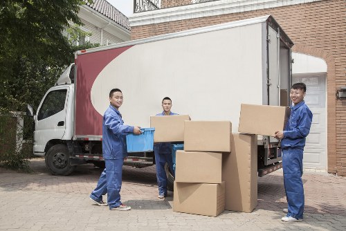 Office removals planning in Bayswater with organised boxes and desks