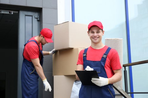 Removal Companies Bayswater team preparing a local move