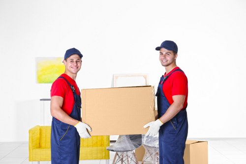 Illustration of a removal company investigating a service complaint