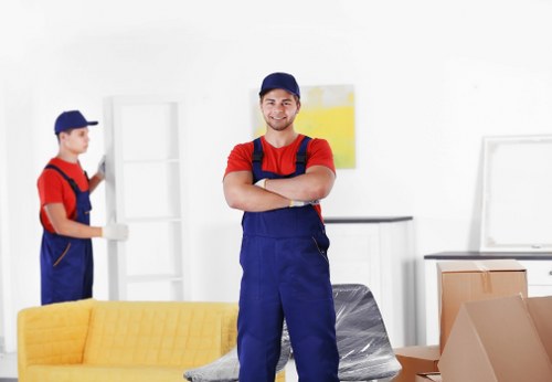 Marketing cookies and personalized browsing for a removal company website