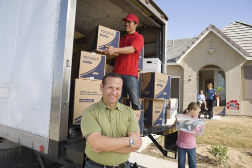 New Bayswater home interior prepared for unpacking after a move