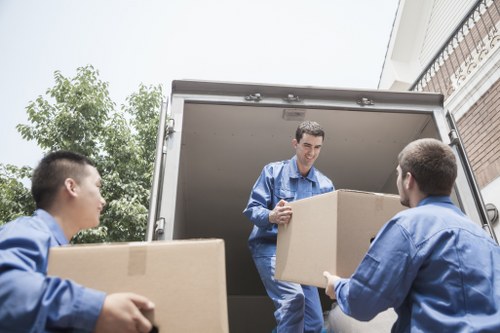 Van loading example showing load-based removal pricing in Bayswater