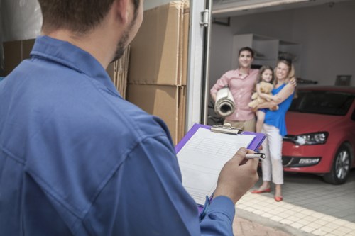 Removal team preparing a safe move in Bayswater