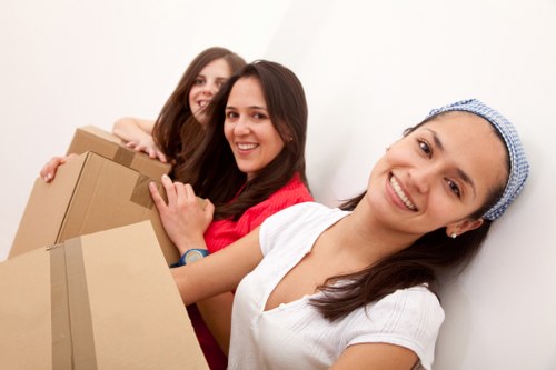 Insured removal company in Bayswater working safely