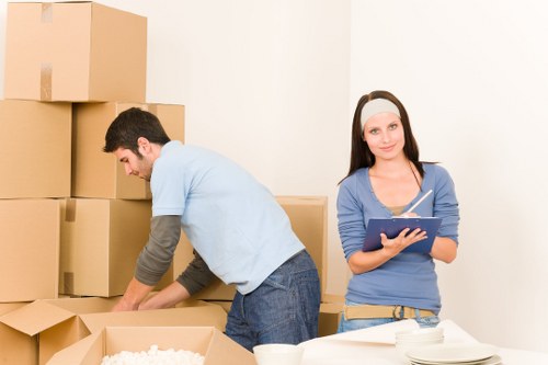 Organised relocation service for a Bayswater property move