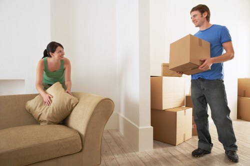 Prepared furniture items ready for collection in Bayswater
